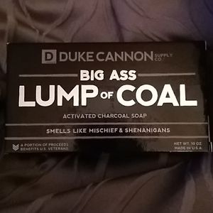 Duke Cannon Big Ass Lump of Coal Charcoal Soap